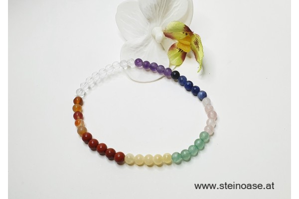 Armband Chakra - Kugel 4mm